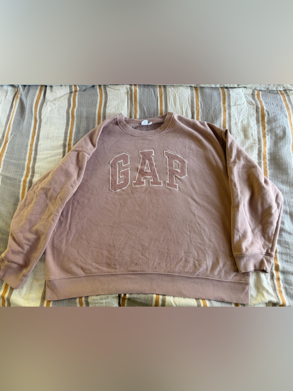 GAP Corduroy Logo Crewneck Sweatshirt – Women’s XL